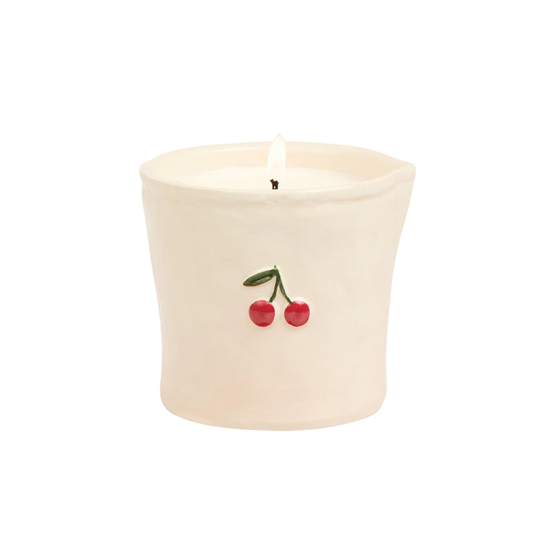 Bistro Ceramic Candle - Smoked Cherry 226g
