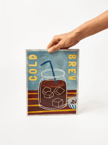 BARISTA WALL ART COLD BREW