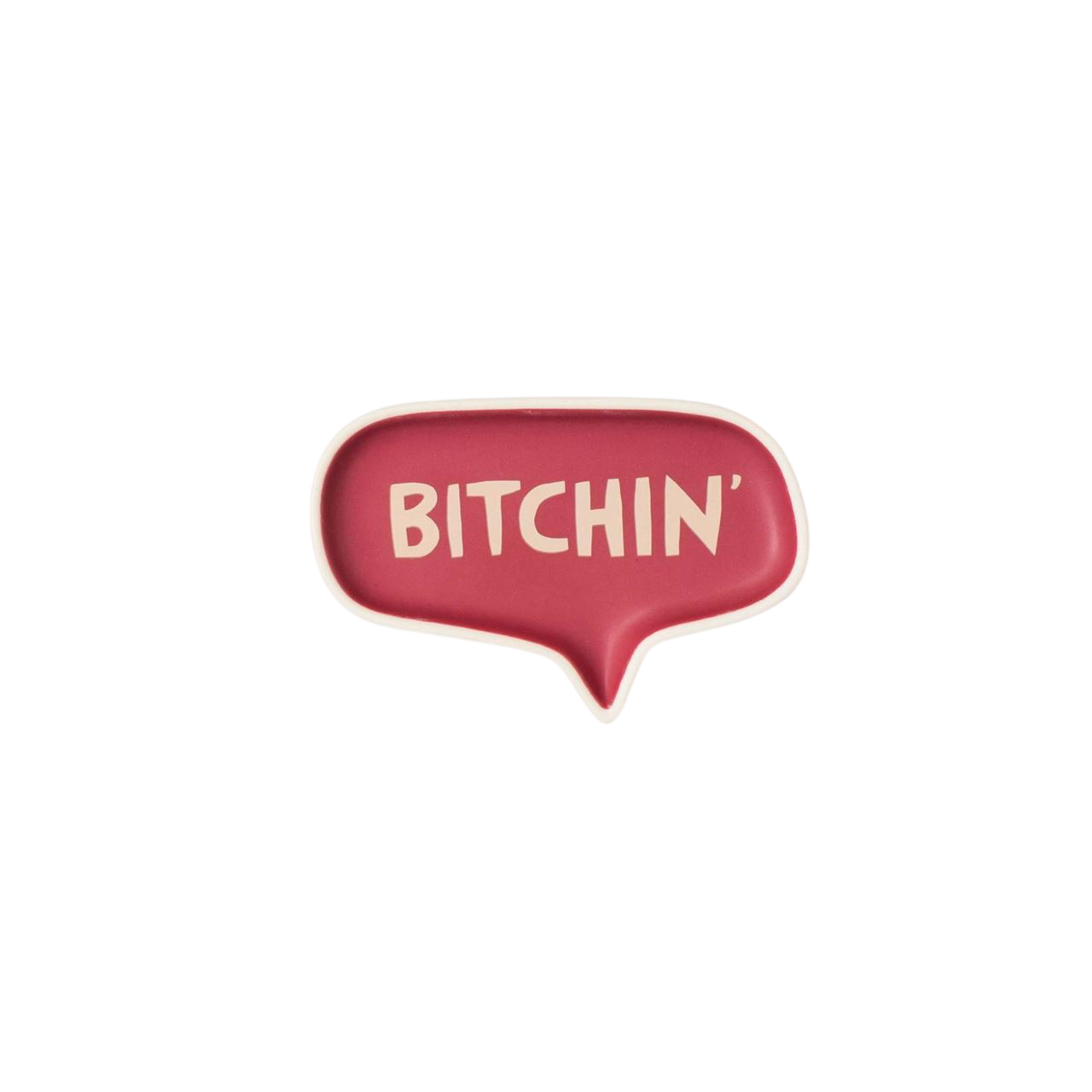 Bitchin' Stoneware Trinket Tray