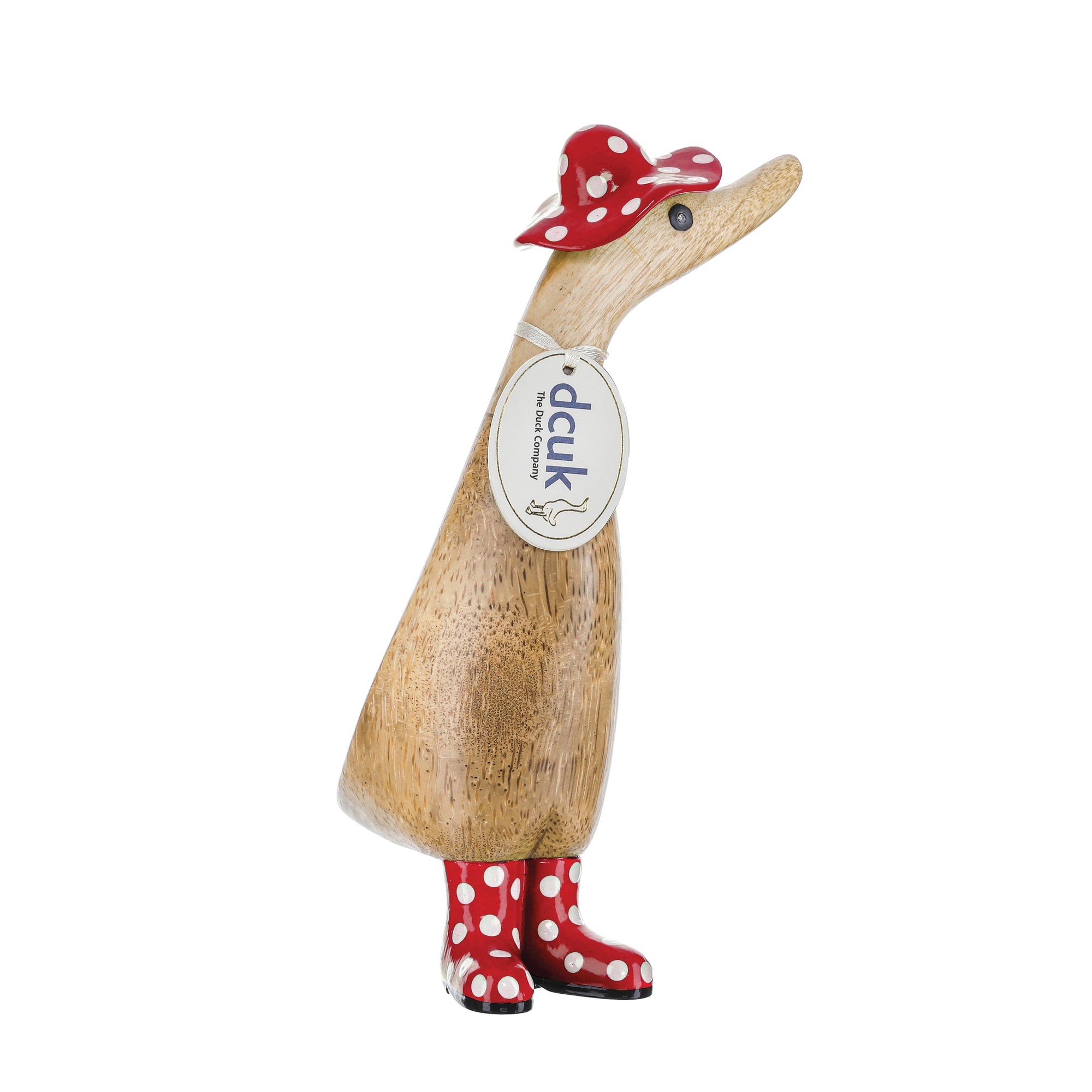 DCUK SPOTTY HAT DUCKLING NATURAL