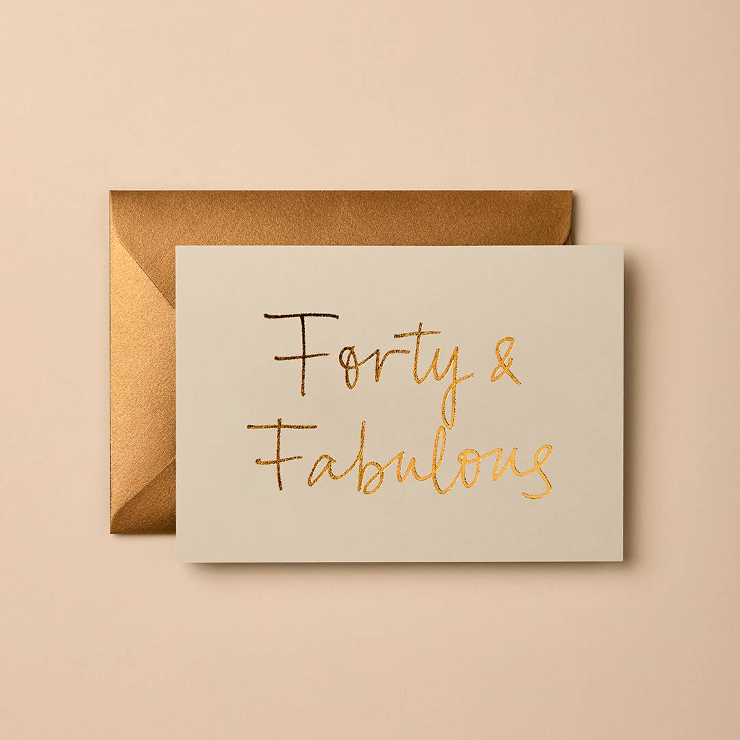 40th Birthday | Greeting Card