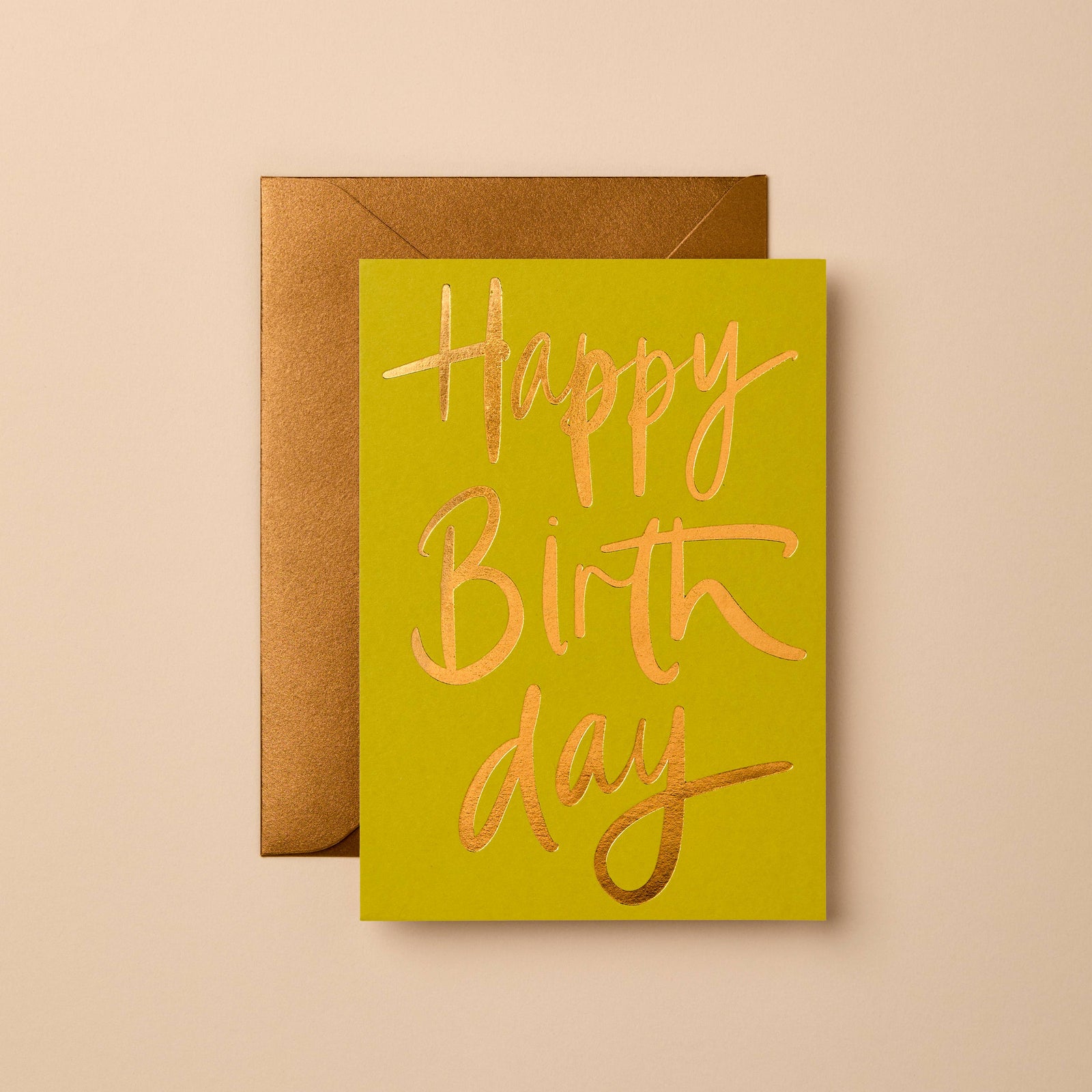 Happy Birthday Green | Greeting Card