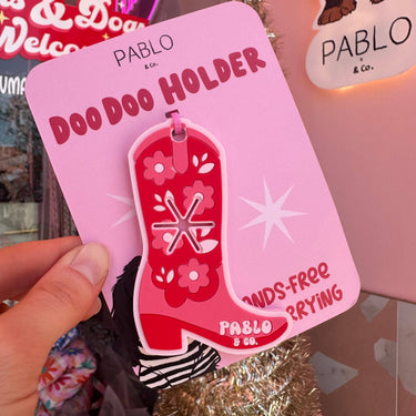 Doo Doo Holder - Cowgirl Boot
