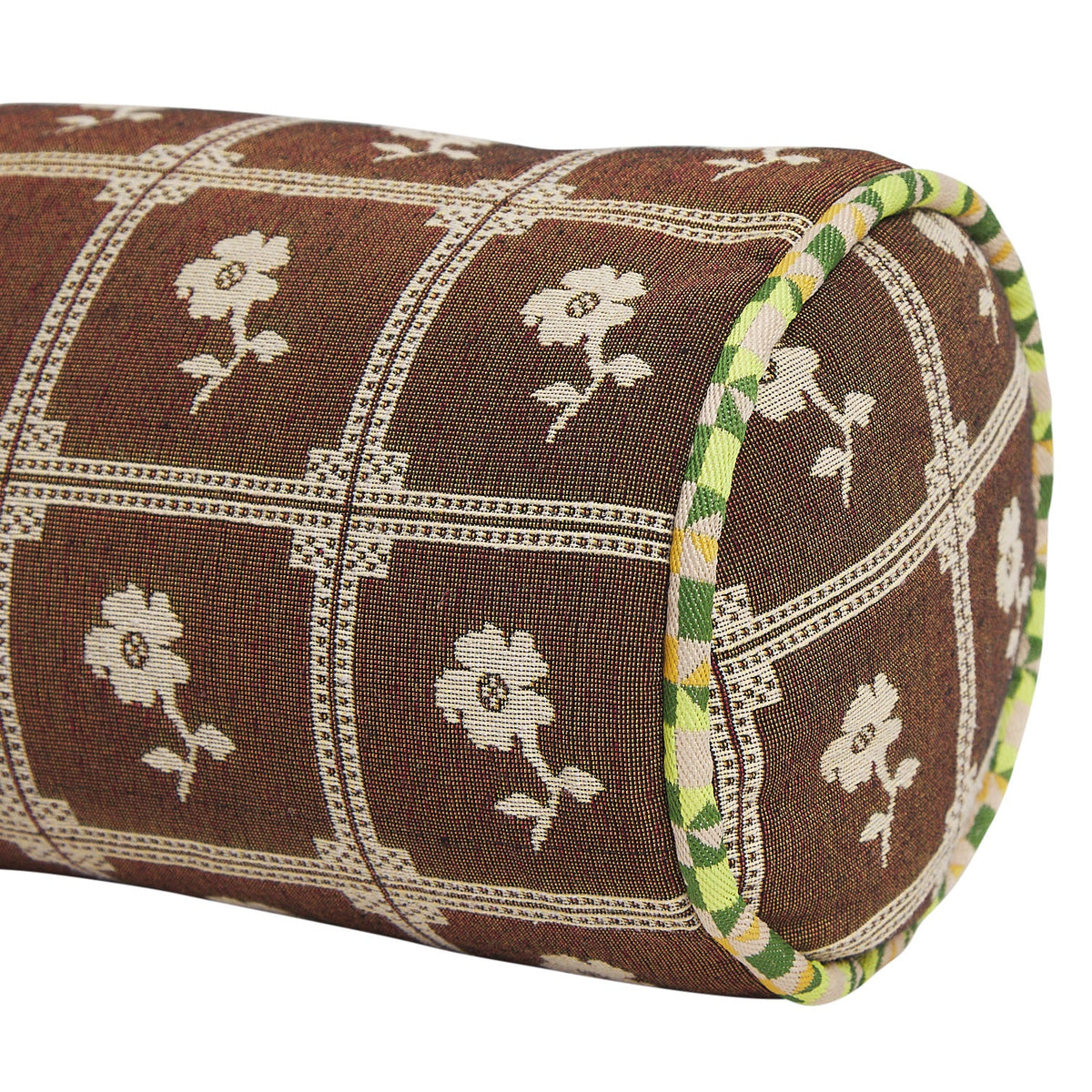 Bonny Jacquard Bolster Cushion Feather Insert