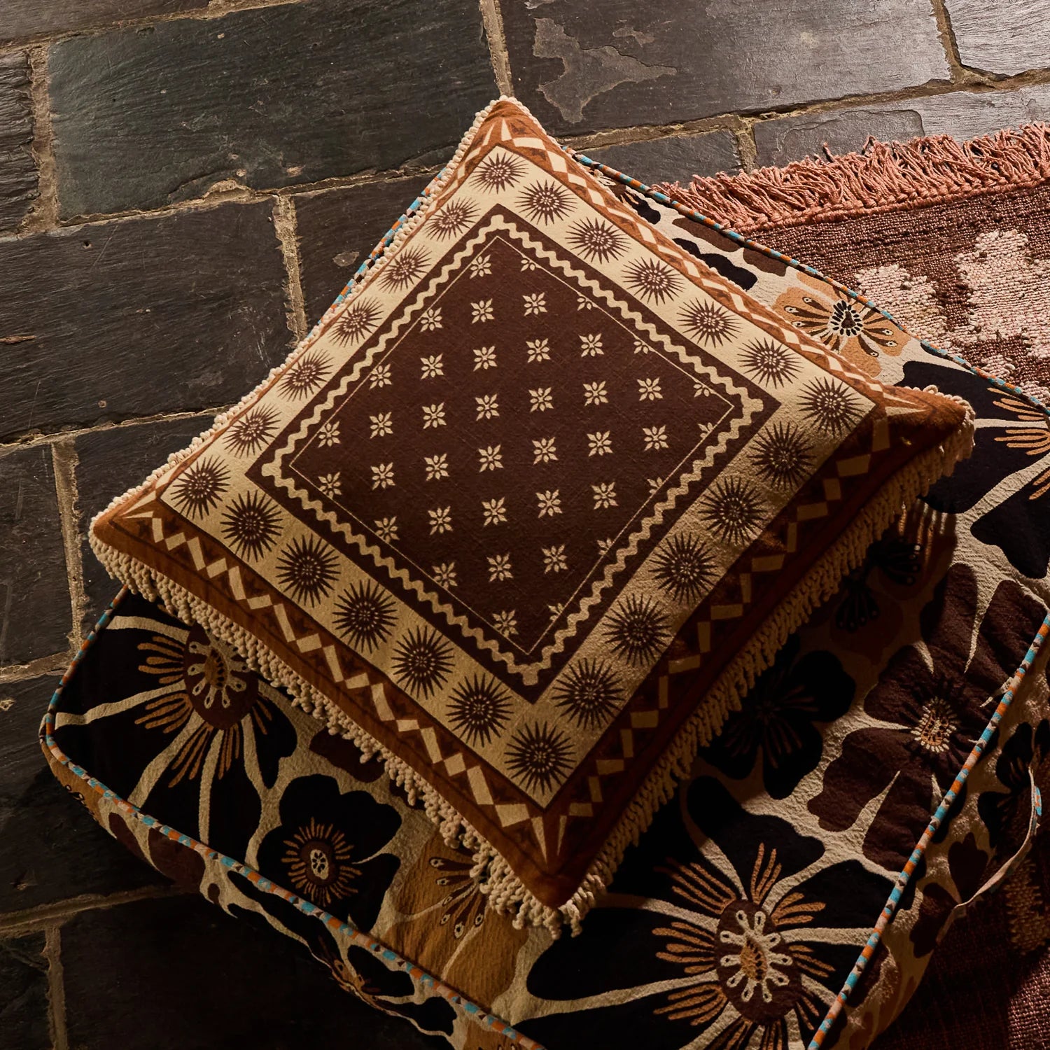 Odessa Reversible Cushion - Sable Feather Insert