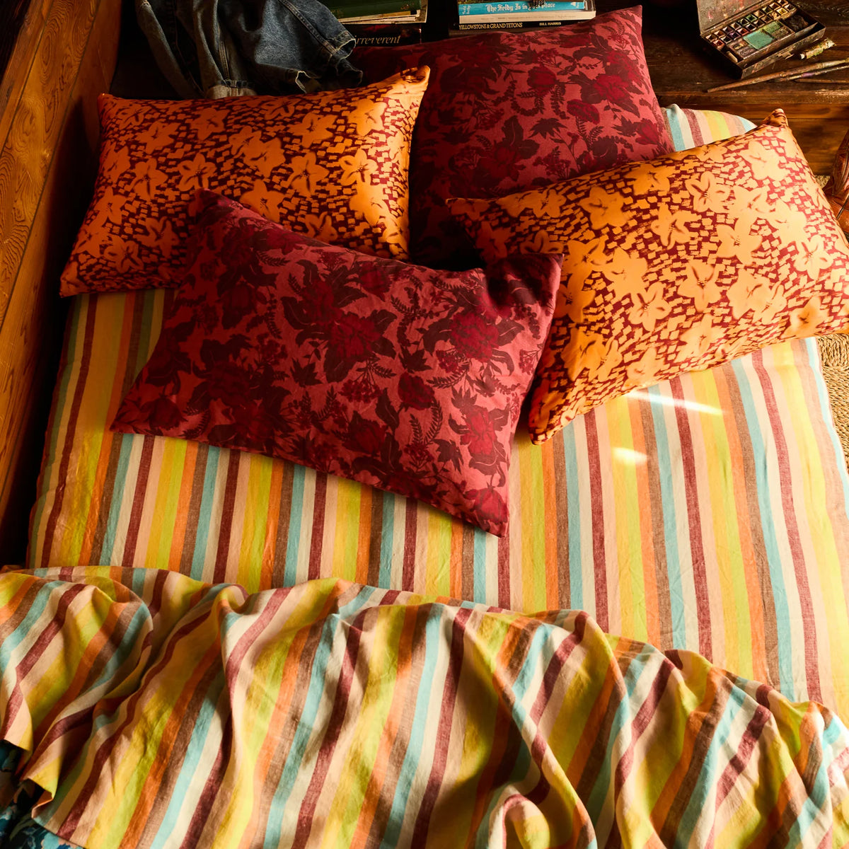 Tilda Linen Sheets Fitted Sheet