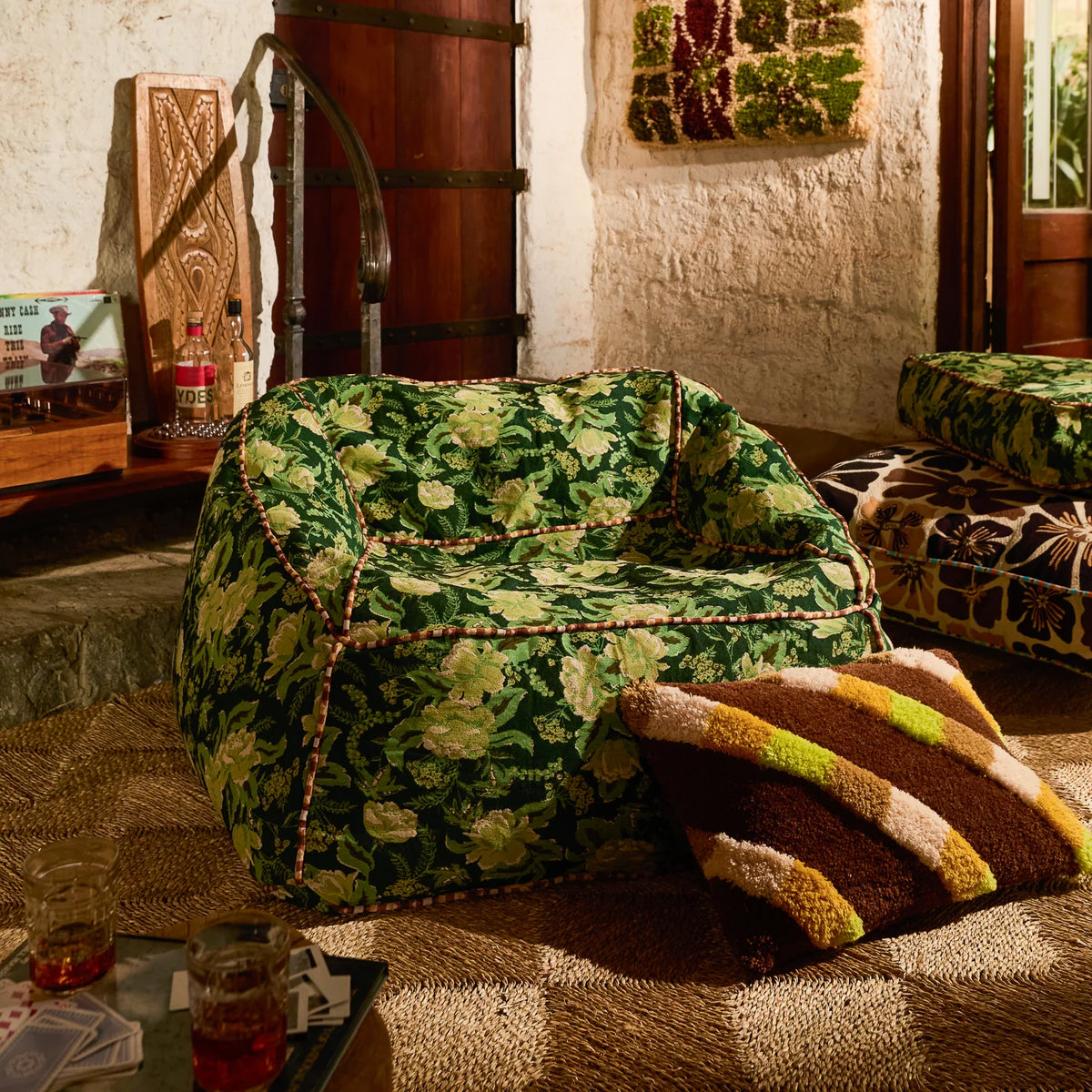 Sierra Jacquard Lounger Cover