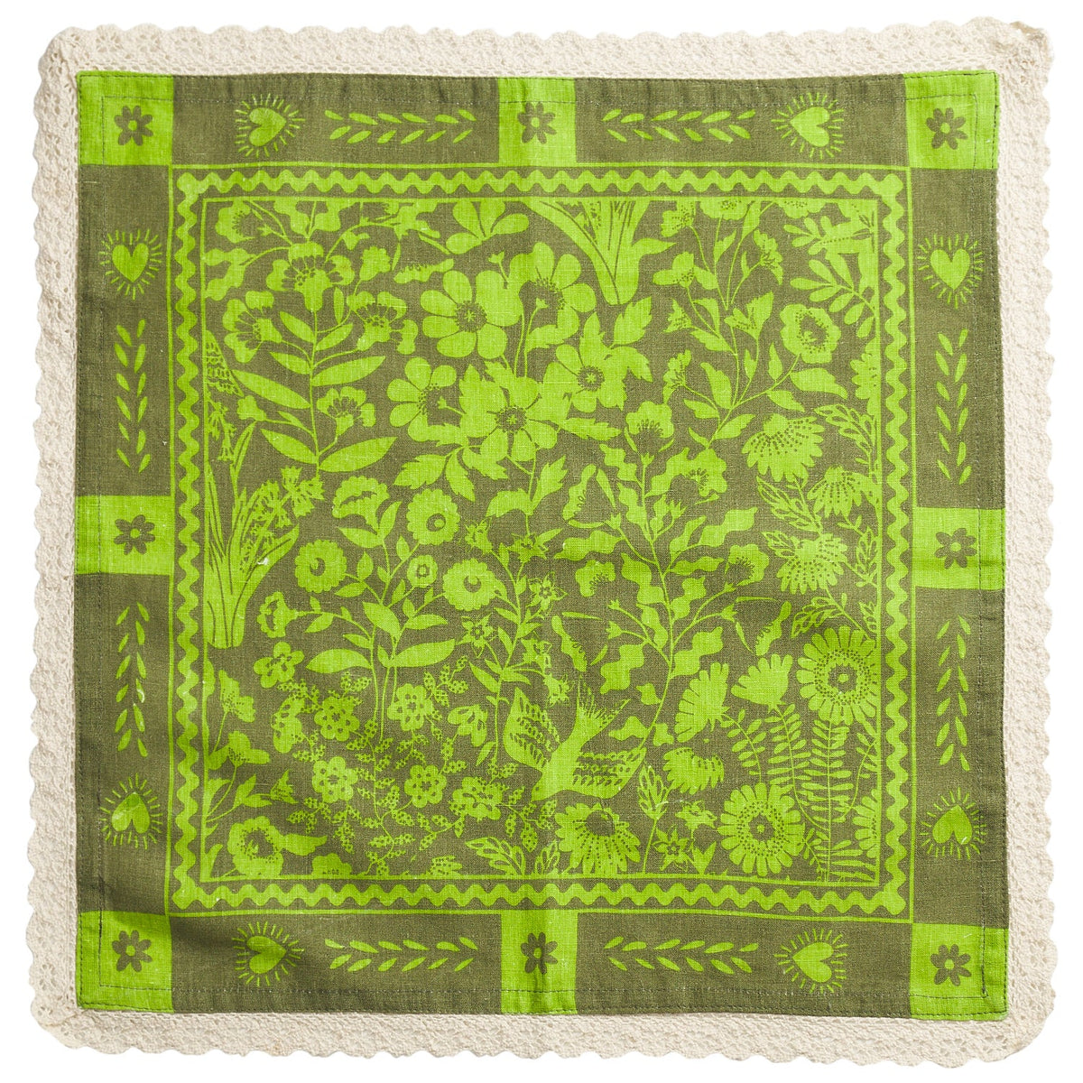 Indiana Linen Napkin Set - Citrine
