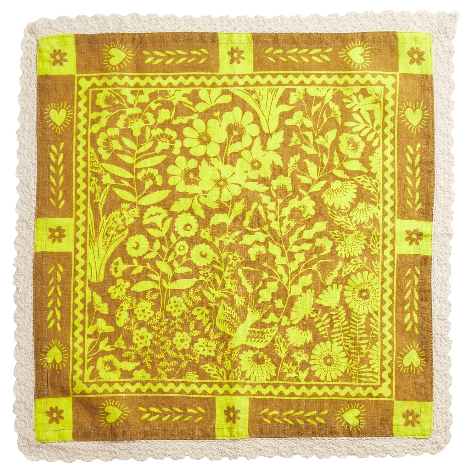 Indiana Linen Napkin Set - Citrine