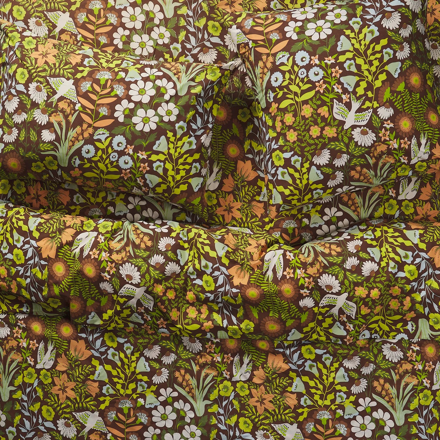 Sloane Cotton Pillowcase Set - Umber