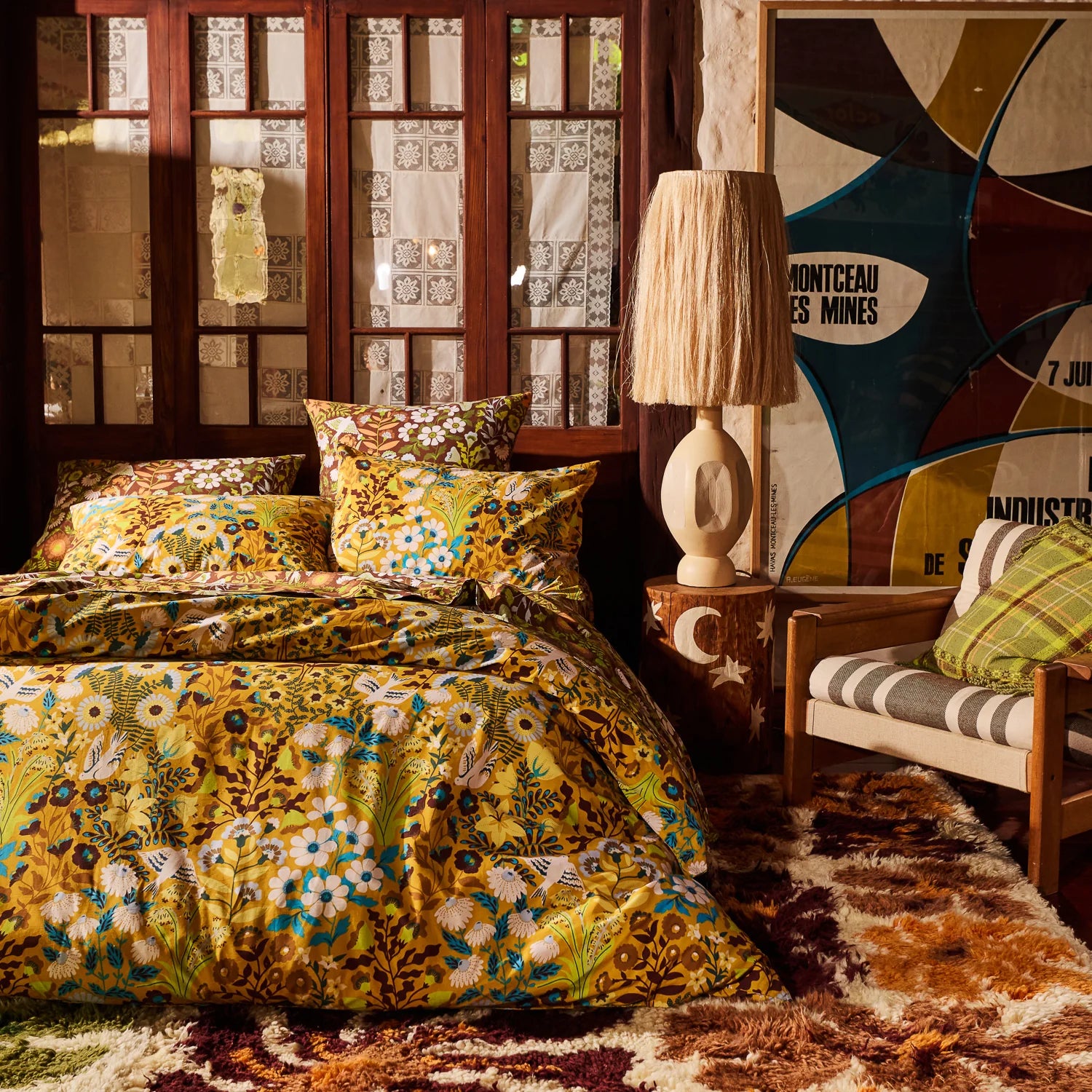 Sloane Cotton Pillowcase Set - Umber