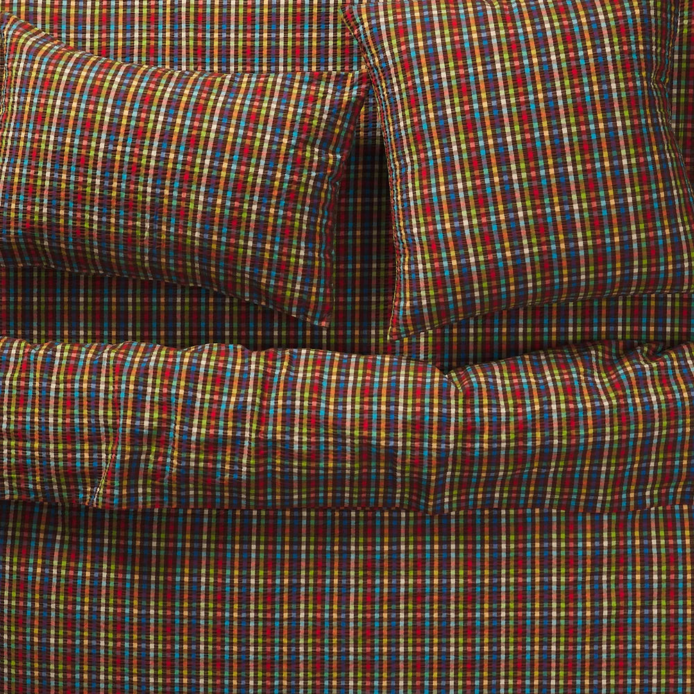 June Cotton Seersucker Pillowcase Set