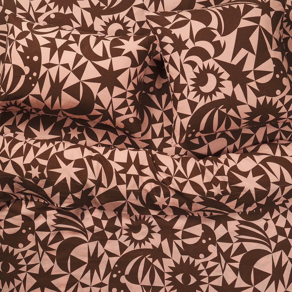 Nora Linen Pillowcase Set - Carnelian