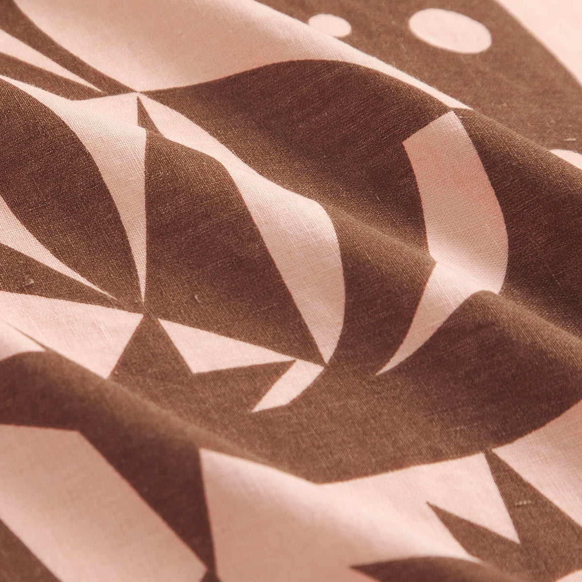 Nora Linen Pillowcase Set - Carnelian