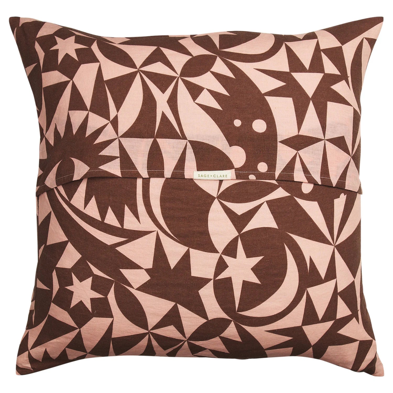 Nora Linen Pillowcase Set - Carnelian