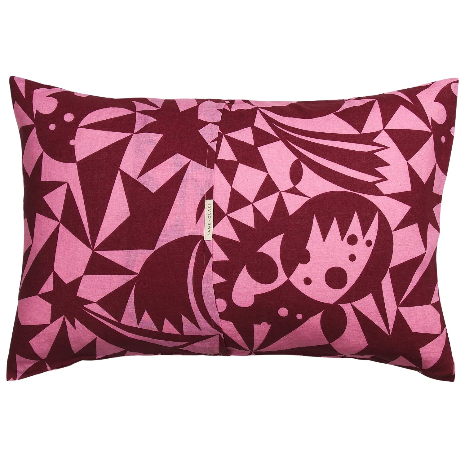 Nora Linen Pillowcase Set - Dahlia