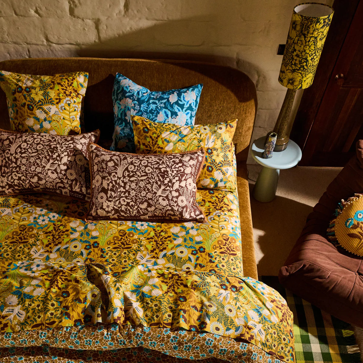 Indiana Linen Pillowcase Set - Umber