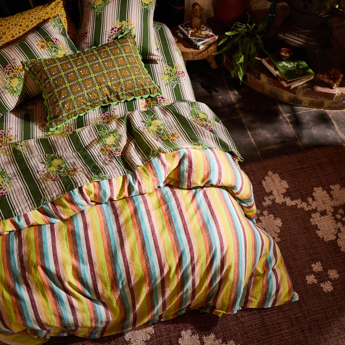 Tilda Linen Quilt Cover