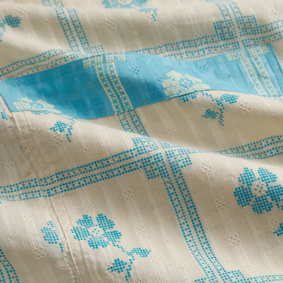 Bonny Cotton Robe - Turquoise