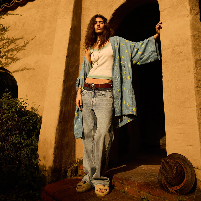Anneliese Denim Robe