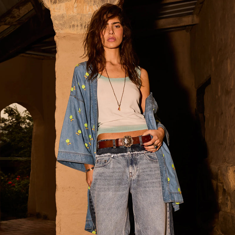 Anneliese Denim Robe