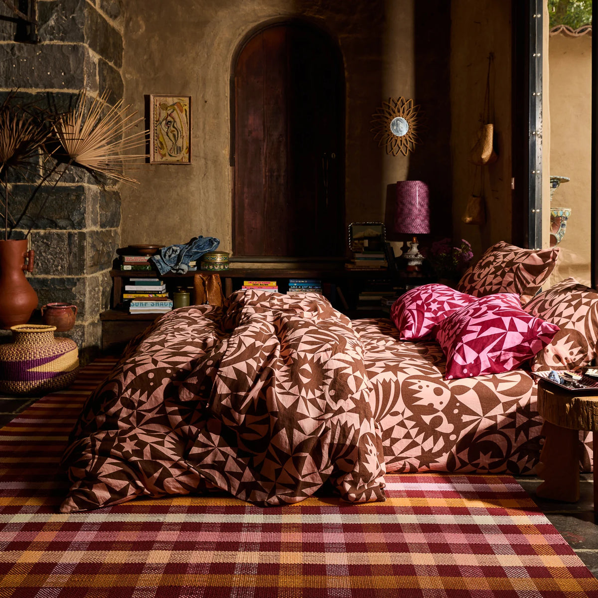 June Woven Rug - Sienna 150 x 210 cm