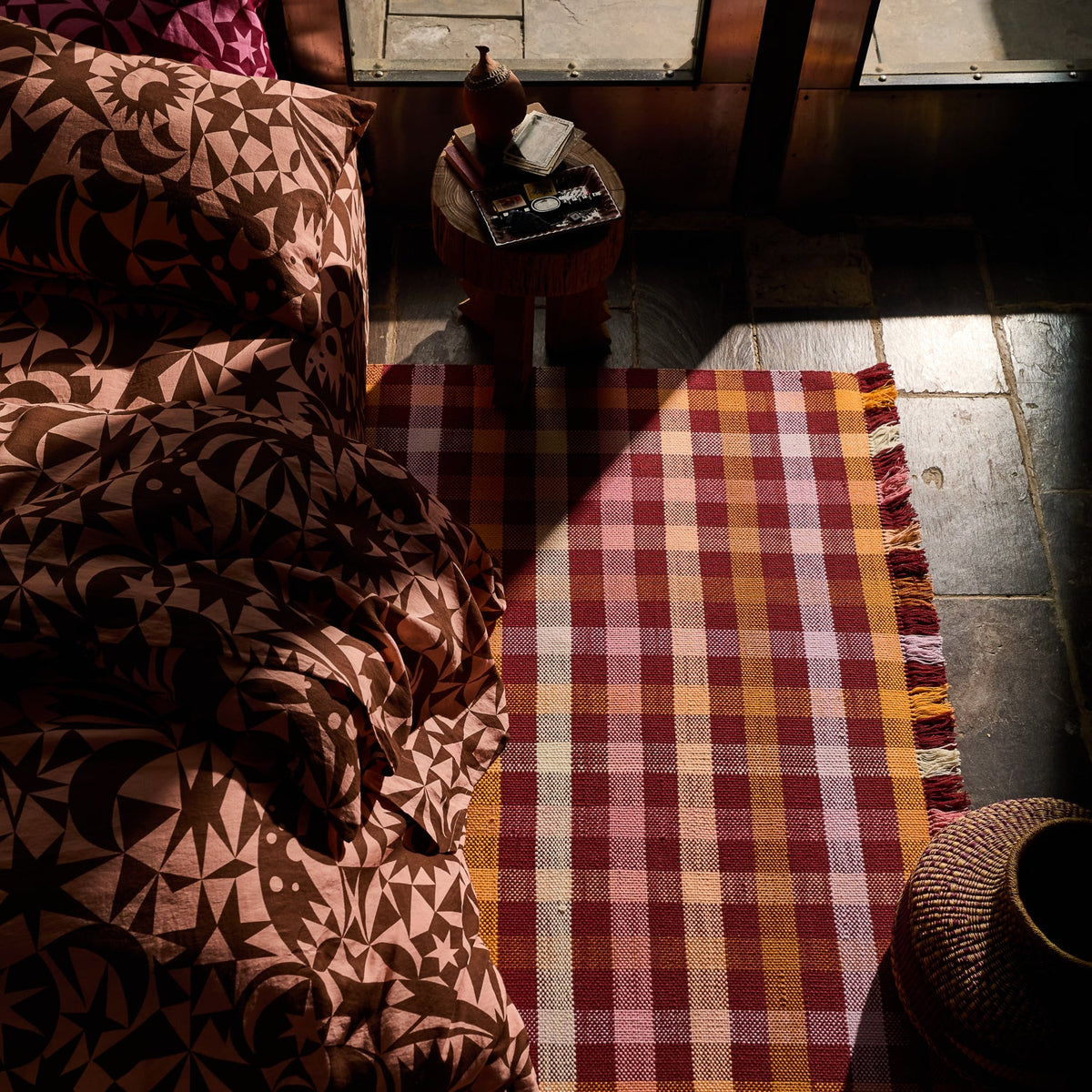 June Woven Rug - Sienna 150 x 210 cm