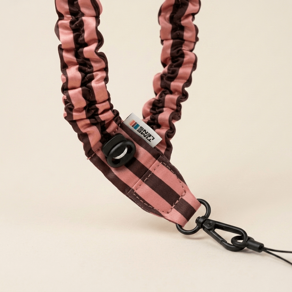TimeLens® Wrist Strap - Cream Rosewood