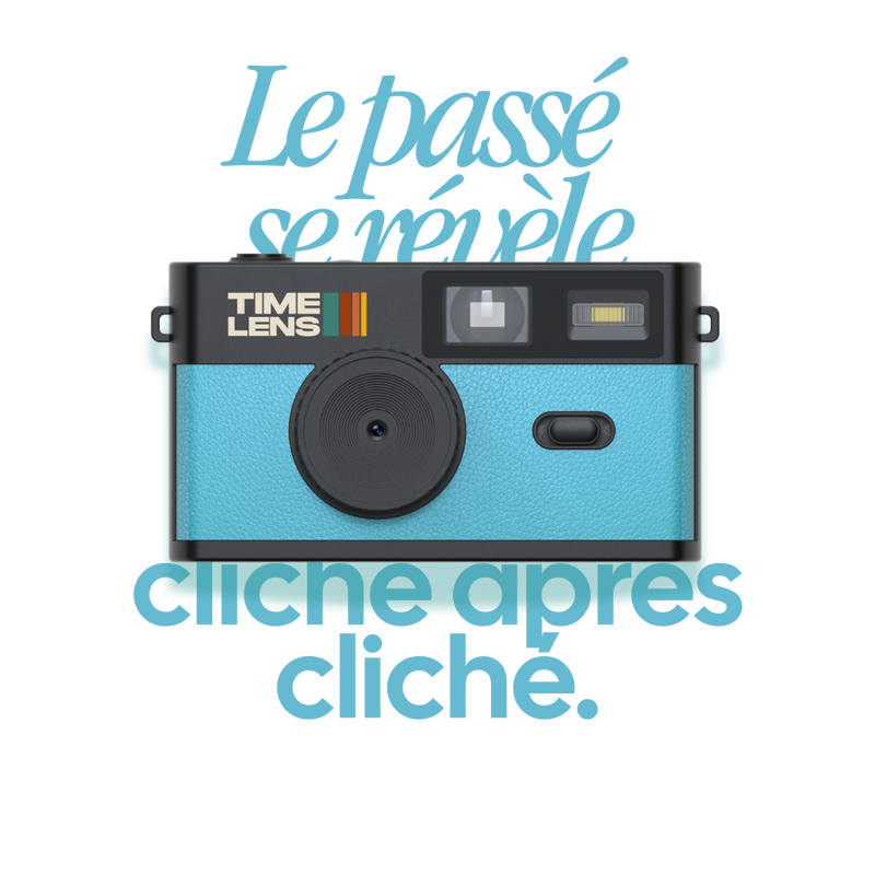 TimeLens® Camera Turquoise Blue