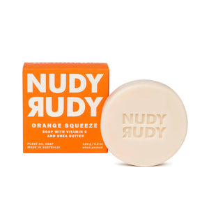 Nudy Rudy Bar Soap 4.2oz - Orange Squeeze