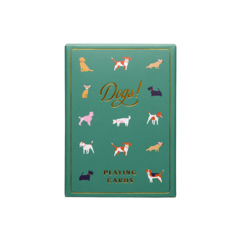 Dogs Playing Cards