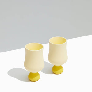 Bubble Goblet Set | Unbreakable Silicone : Lemonchello