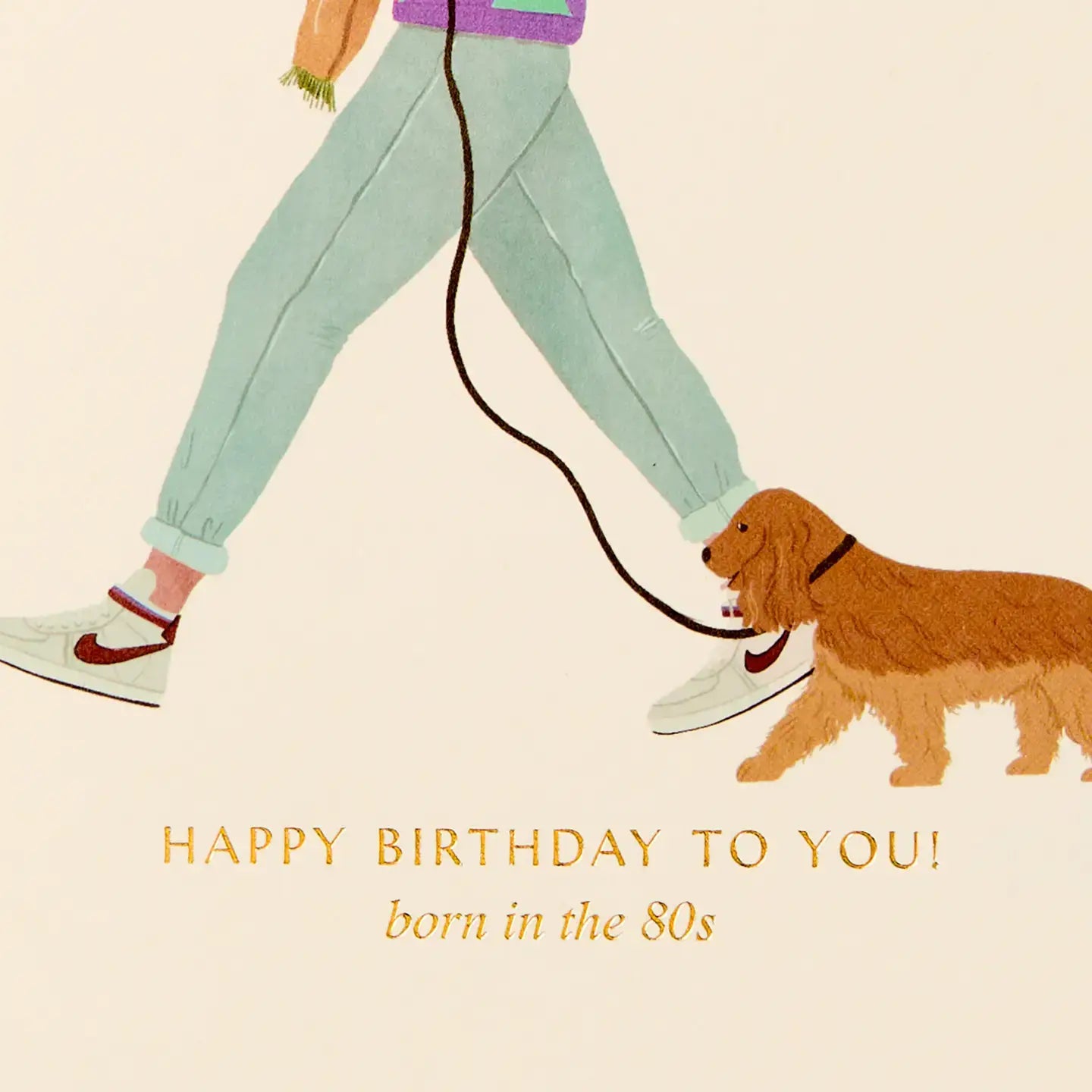 Born in the 80's Birthday | Greeting Card