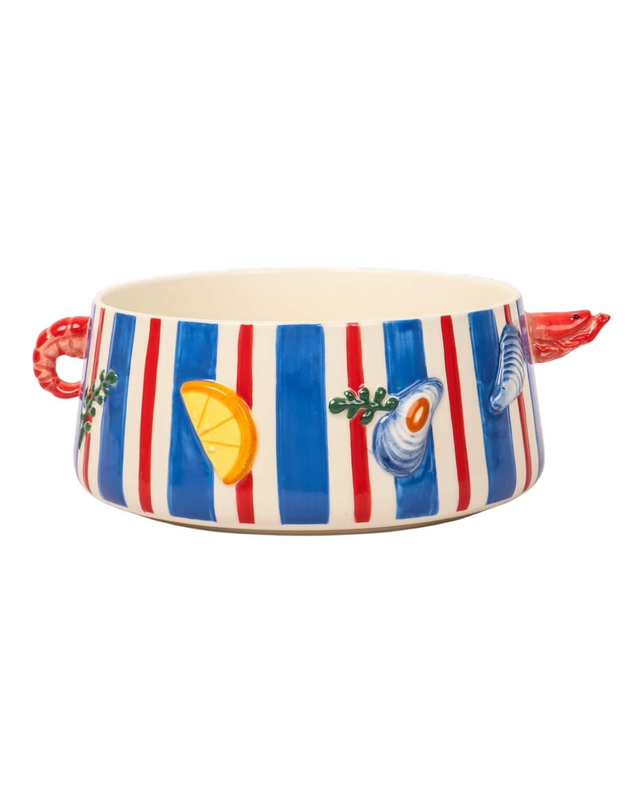 Prawn Stoneware Pot