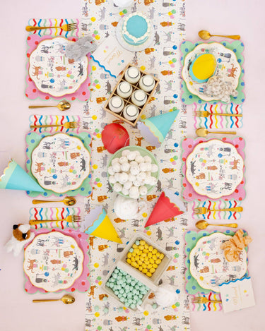 Cat Party Table Runner