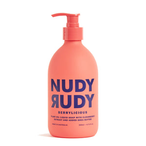 Nudy Rudy Liquid Hand Soap 500ml - Berrylicious Soap