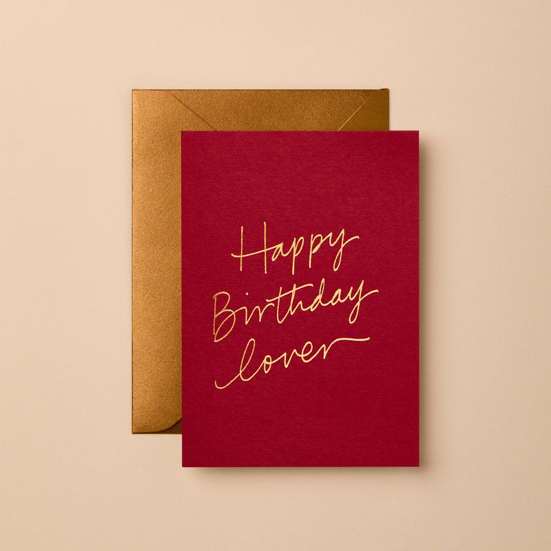Happy Birthday Lover | Greeting Card