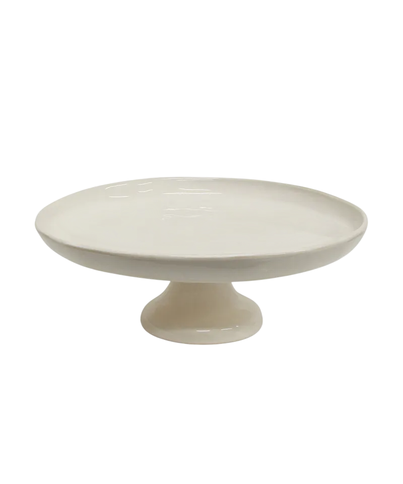 Franco Rustic White Cake Stand
