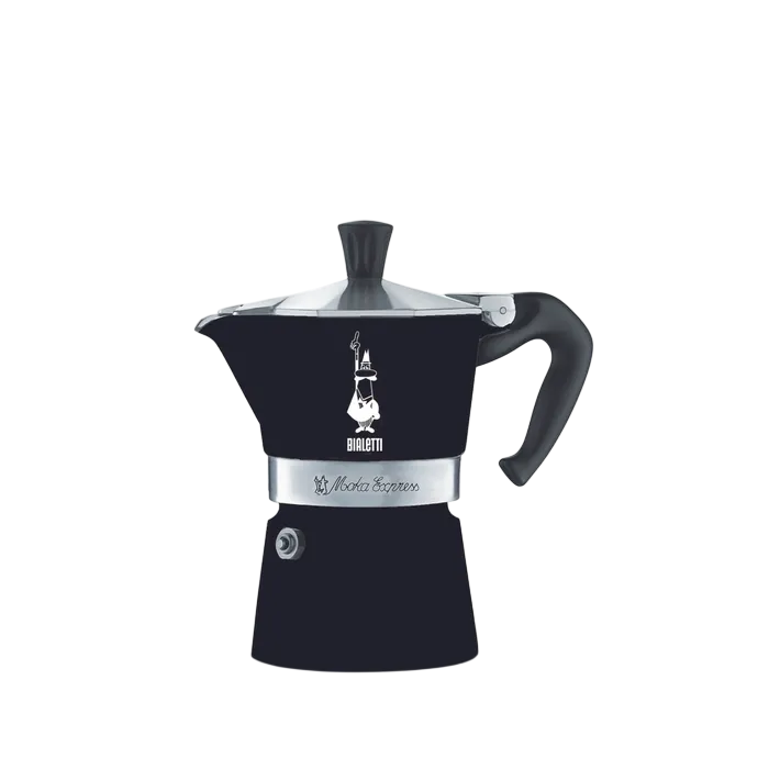 Bialetti Moka Express Black 3 Cup
