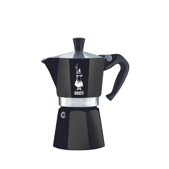 Bialetti Moka Express Black 6 Cup