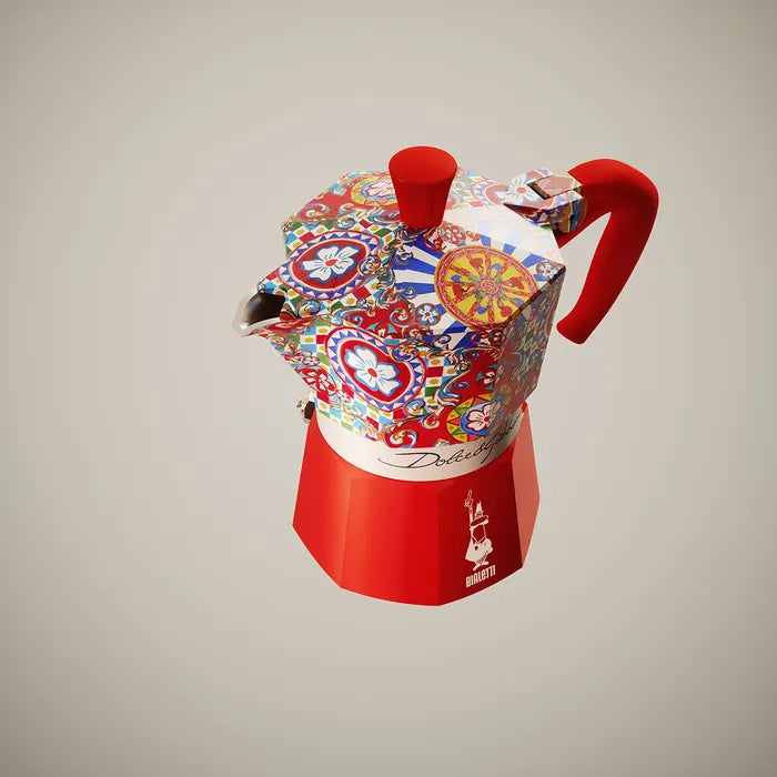 Bialetti Dolce&Gabbana Moka Express 6 Cup Sicilian Cart