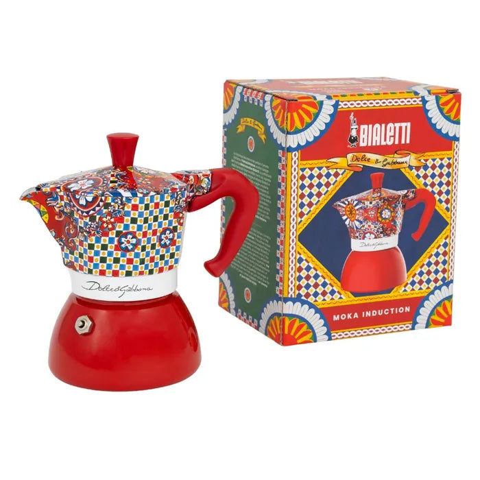 Bialetti Dolce&Gabbana Moka Induction 4 Cup