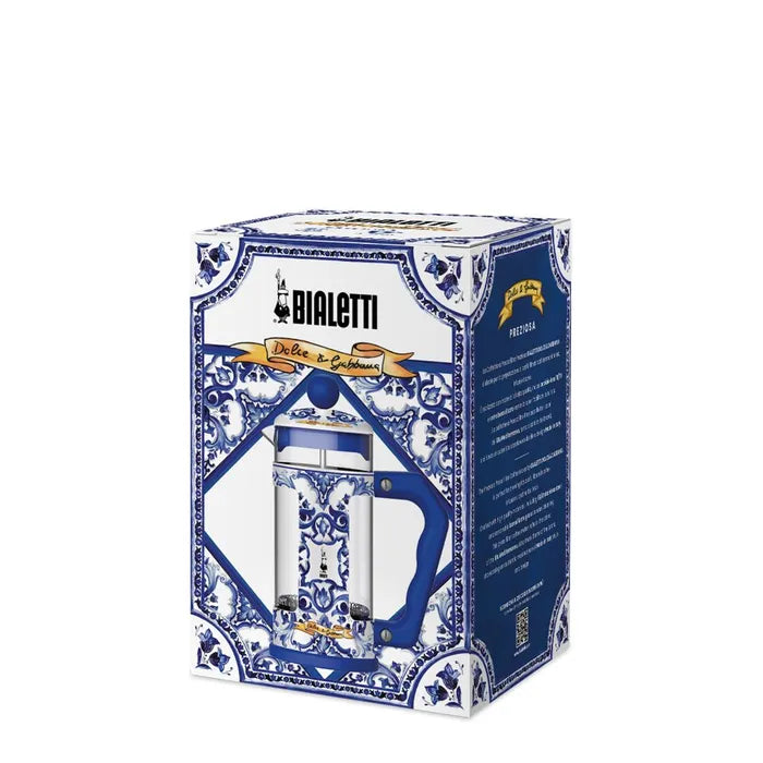 Bialetti Dolce&Gabbana 3C Blu Mediterraneo Coffee Press 350ml