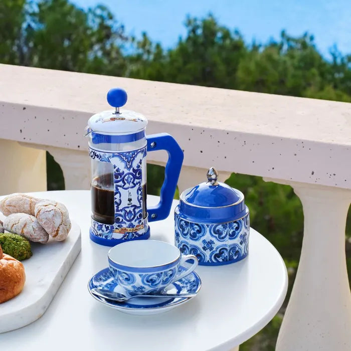 Bialetti Dolce&Gabbana 3C Blu Mediterraneo Coffee Press 350ml
