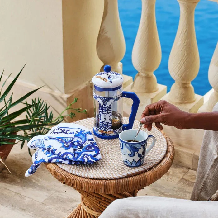 Bialetti Dolce&Gabbana 8C Blu Mediterraneo Coffee Press 1 Litre