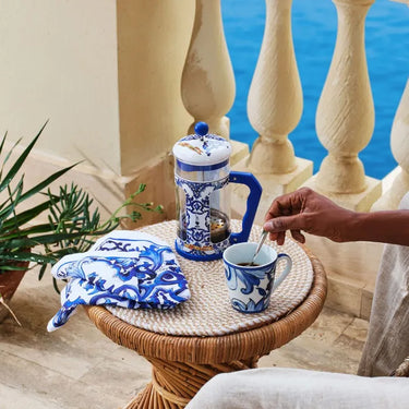 Bialetti Dolce&Gabbana 8C Blu Mediterraneo Coffee Press 1 Litre