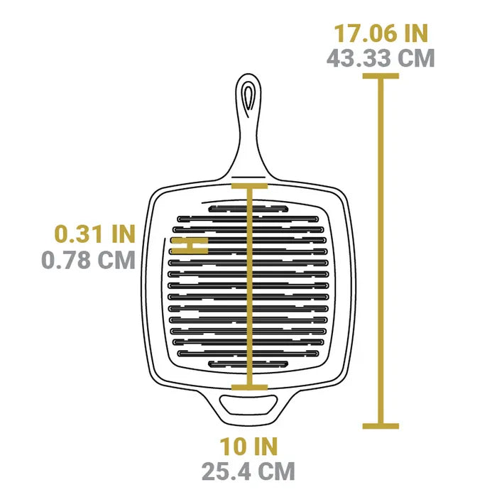 Lodge Square Grill Pan 26cm