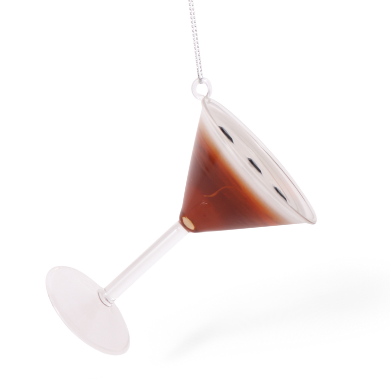Espresso Martini Glass Decoration