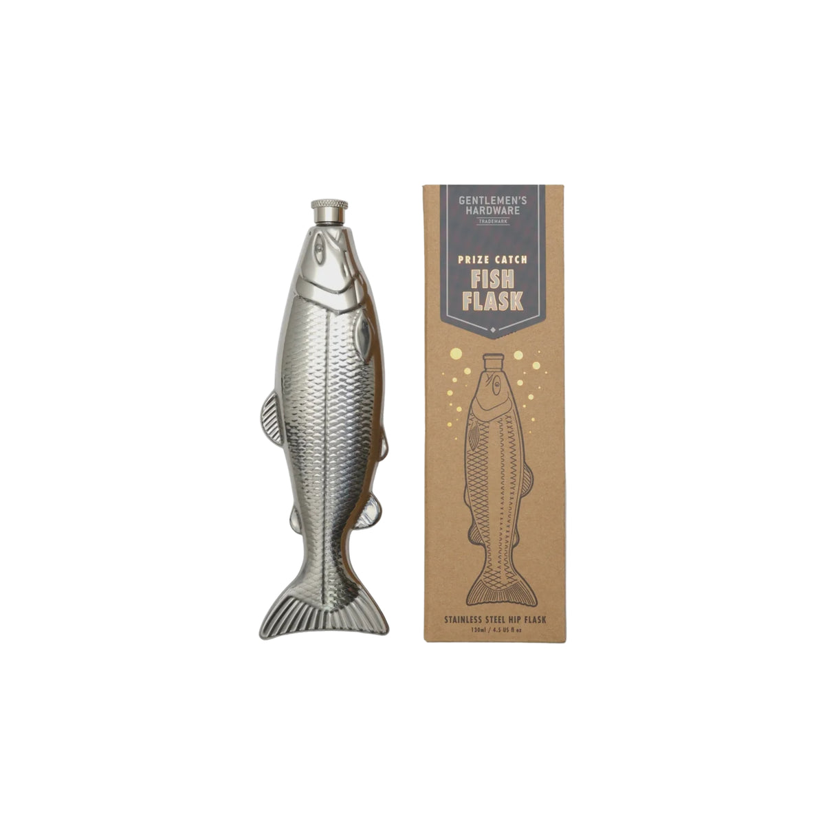 Fish Hip Flask 130ml
