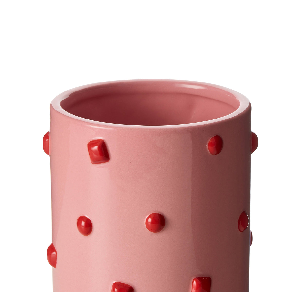 Bejeweled Vase Pink